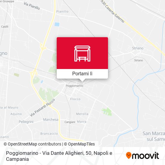 Mappa Poggiomarino - Via Dante Alighieri, 50