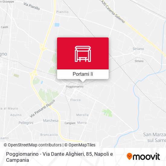 Mappa Poggiomarino - Via Dante Alighieri, 85