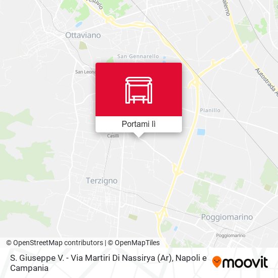 Mappa S. Giuseppe V. - Via Martiri Di Nassirya (Ar)