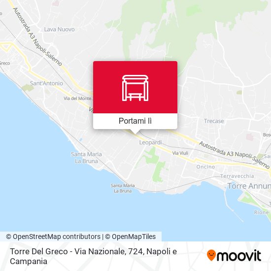 Mappa Torre Del Greco - Via Nazionale, 724