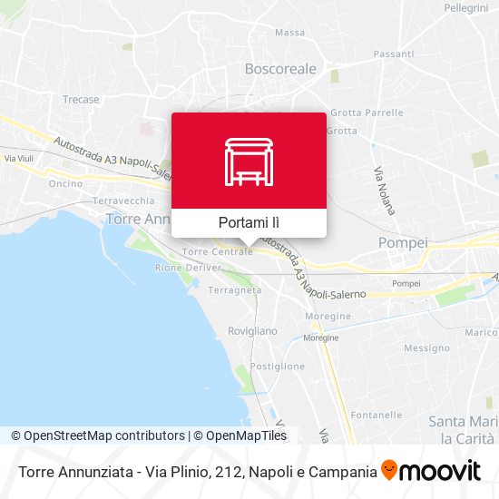 Mappa Torre Annunziata - Via Plinio, 212