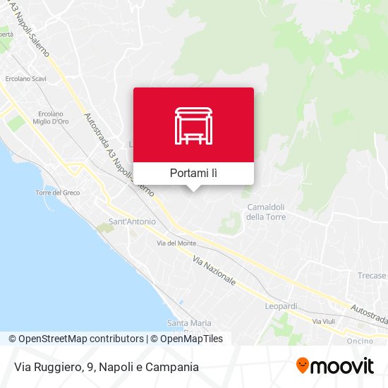 Mappa Via Ruggiero, 9