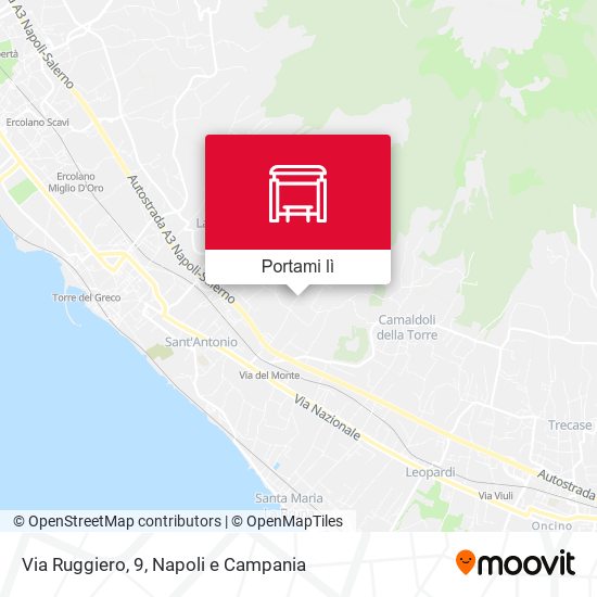 Mappa Via Ruggiero, 9