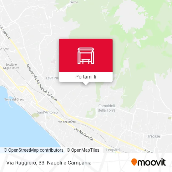 Mappa Via Ruggiero, 33