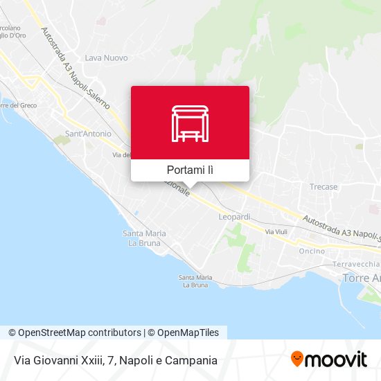 Mappa Via Giovanni Xxiii, 7