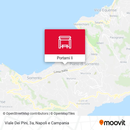 Mappa Viale Dei Pini, 3a