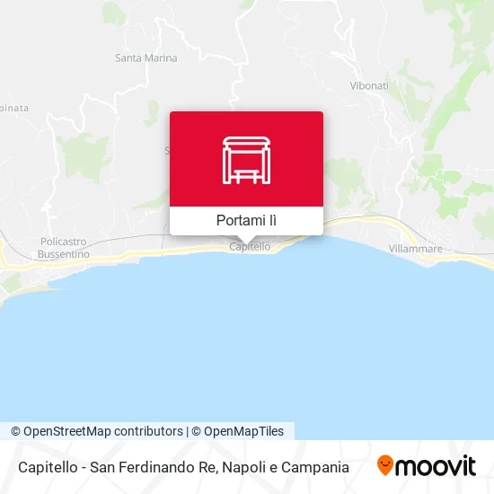 Mappa Capitello - San Ferdinando Re