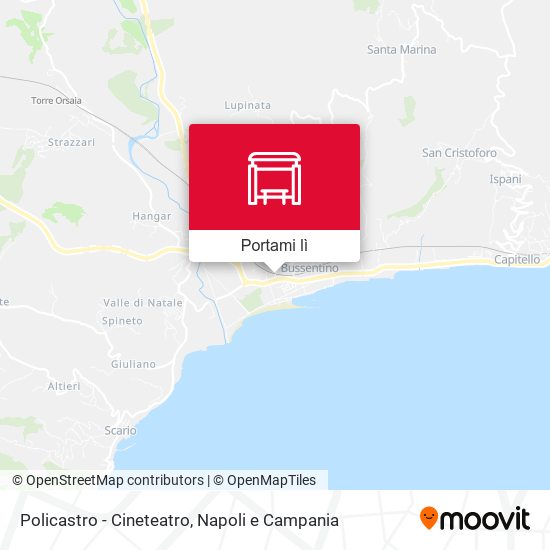 Mappa Policastro - Cineteatro