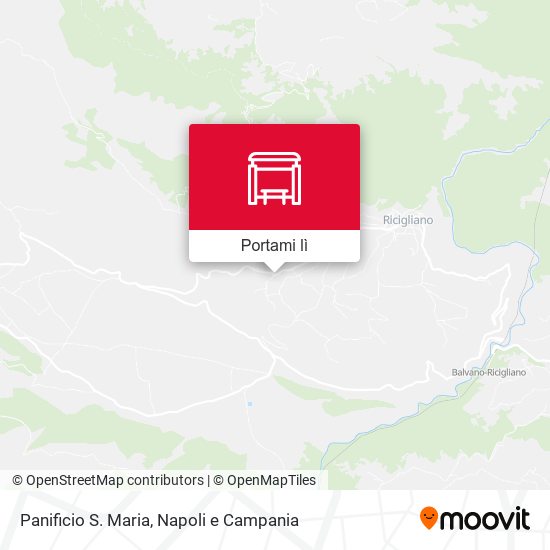 Mappa Panificio S. Maria