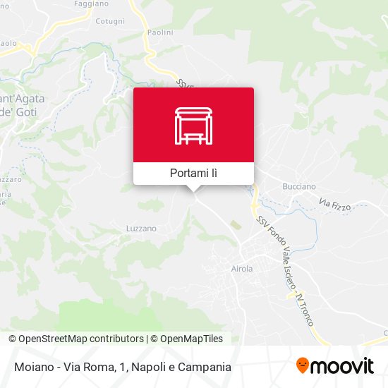 Mappa Moiano - Via Roma, 1