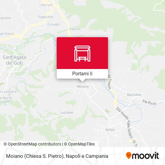 Mappa Moiano (Chiesa S. Pietro)