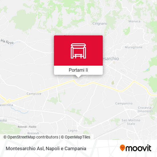 Mappa Montesarchio Asl