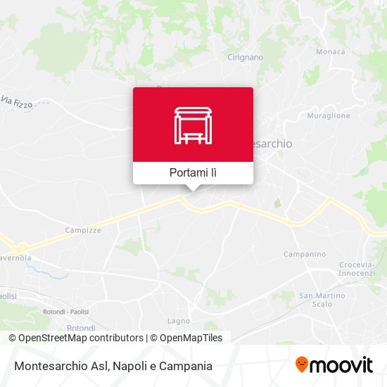 Mappa Montesarchio Asl