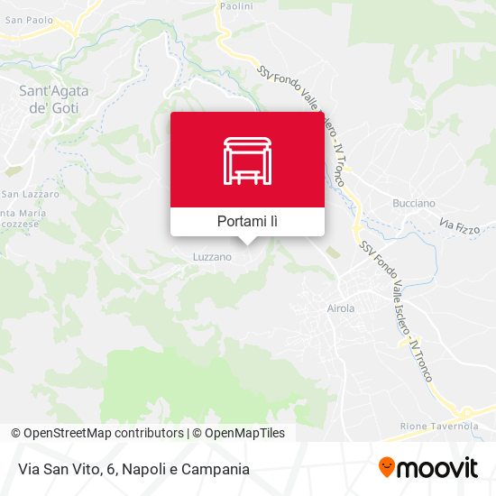 Mappa Via San Vito, 6