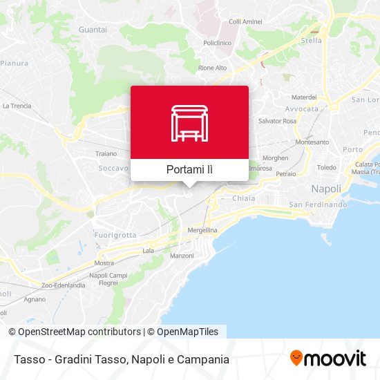 Mappa Tasso - Gradini Tasso