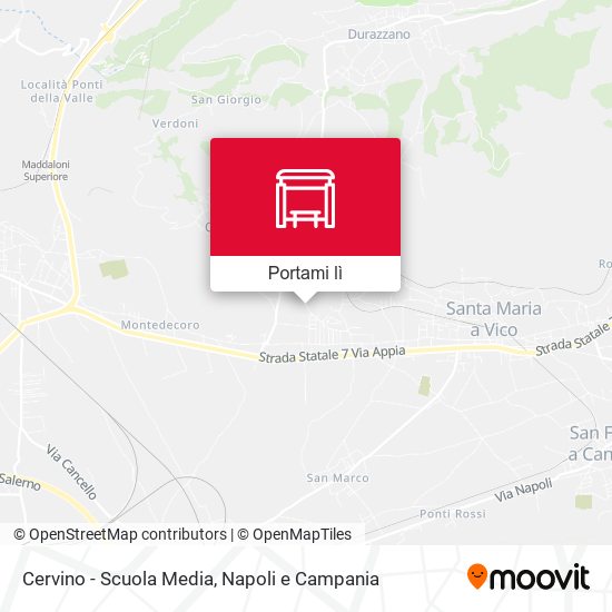 Mappa Cervino - Scuola Media