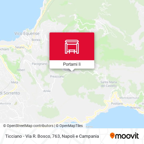 Mappa Ticciano - Via R. Bosco, 763