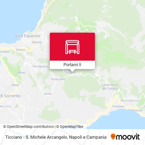 Mappa Ticciano - S. Michele Arcangelo