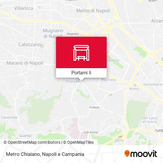 Mappa Metro Chiaiano