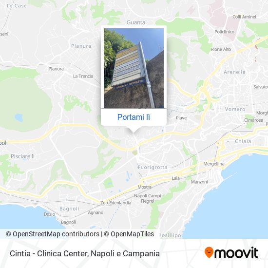 Mappa Cintia - Clinica Center