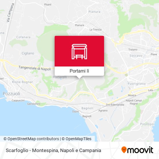 Mappa Scarfoglio - Montespina