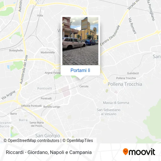 Mappa Riccardi - Giordano