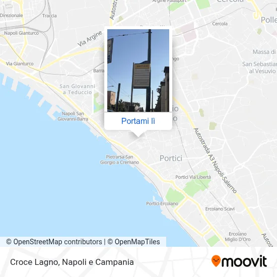 Mappa Croce Lagno