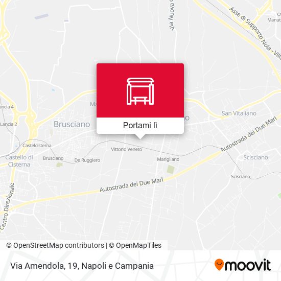 Mappa Via Amendola, 19