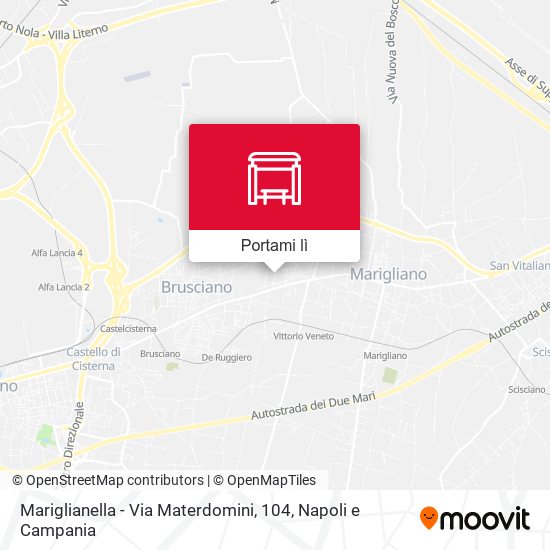 Mappa Mariglianella - Via Materdomini, 104