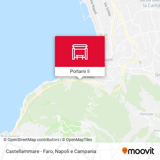 Mappa Castellammare - Faro