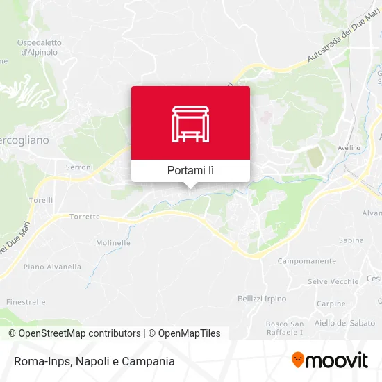 Mappa Roma-Inps