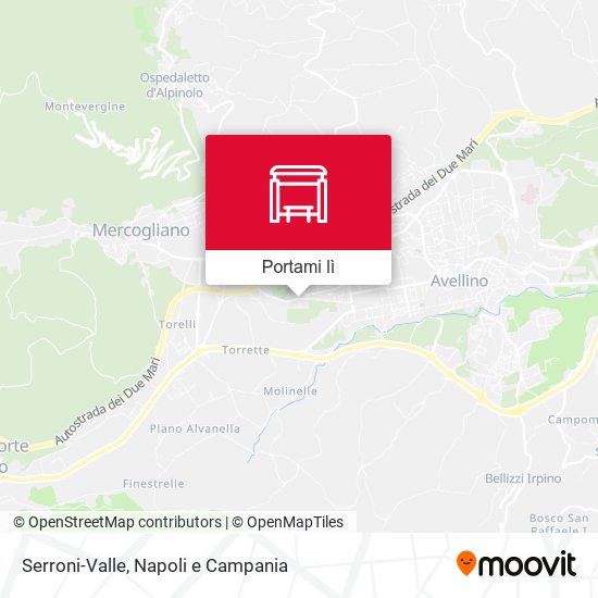 Mappa Serroni-Valle
