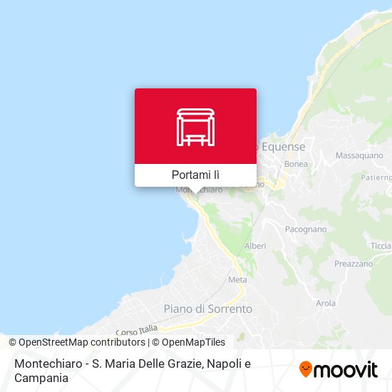 Mappa Montechiaro - S. Maria Delle Grazie