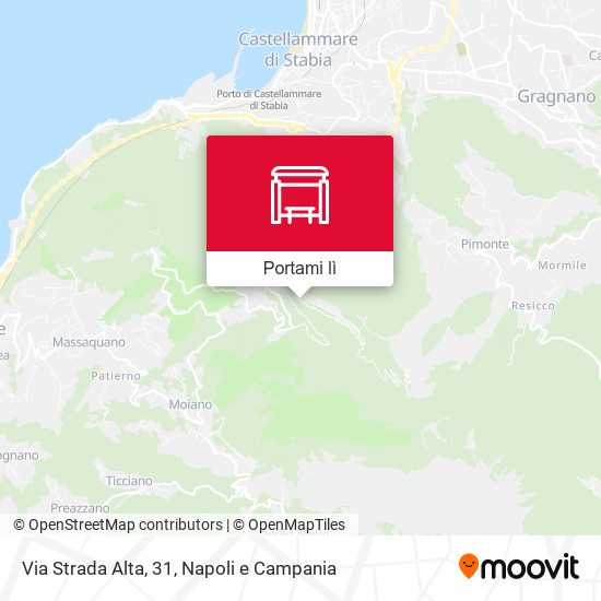 Mappa Via Strada Alta, 31