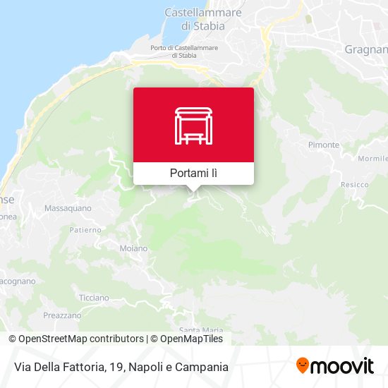 Mappa Via Della Fattoria, 19