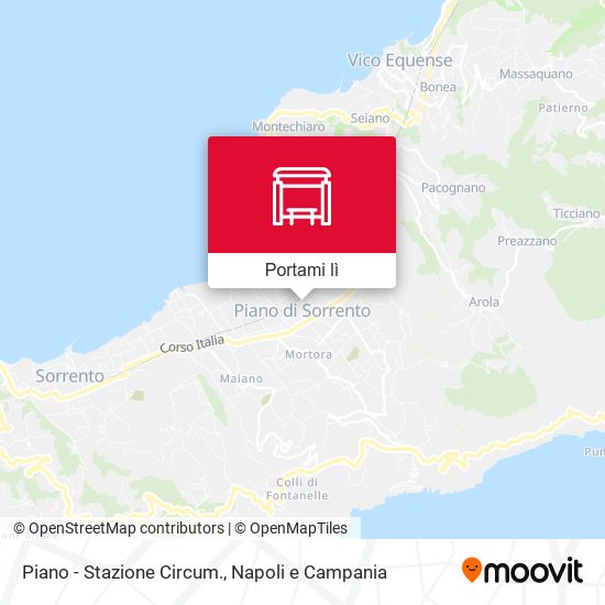 Mappa Piano - Stazione Circum.