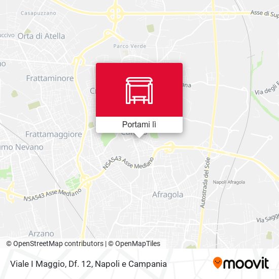 Mappa Viale I Maggio, Df. 12