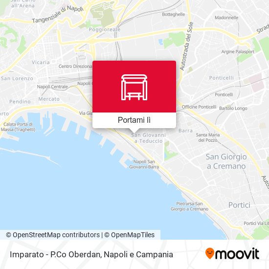 Mappa Imparato - P.Co Oberdan