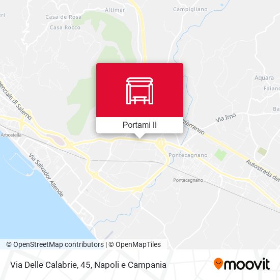 Mappa Via Delle Calabrie, 45