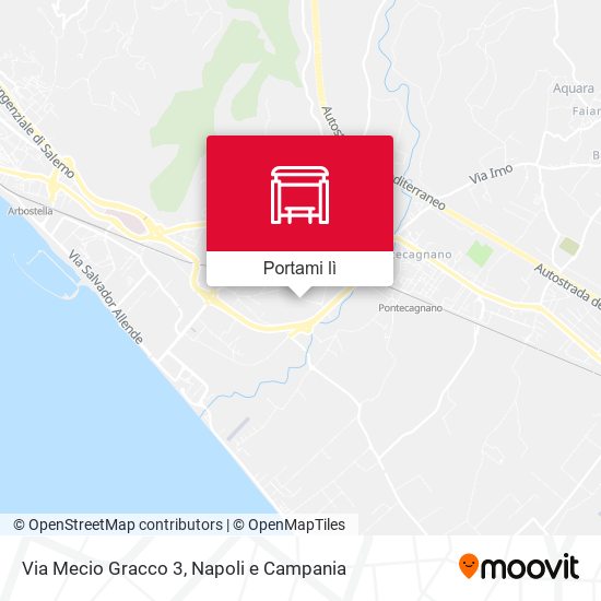 Mappa Via Mecio Gracco 3