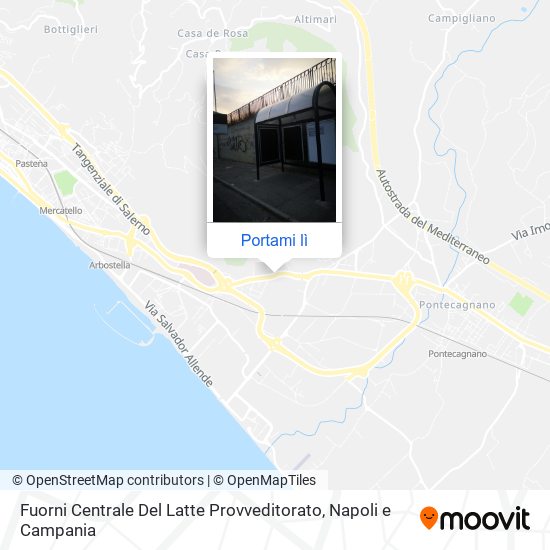 Mappa Fuorni Centrale Del Latte Provveditorato