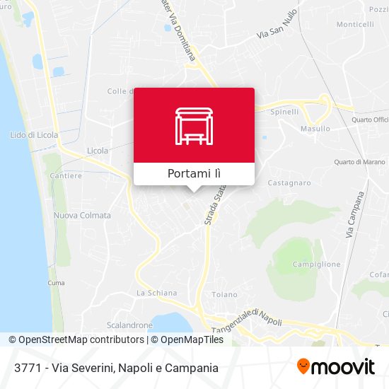 Mappa 3771 - Via Severini