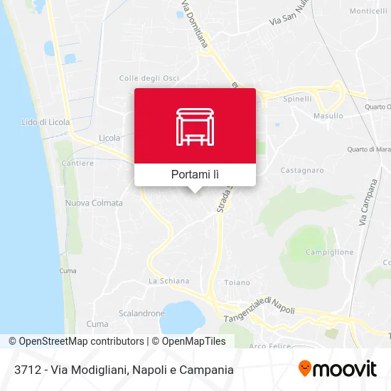 Mappa 3712 - Via Modigliani