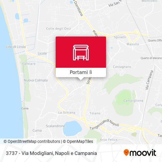 Mappa 3737 - Via Modigliani