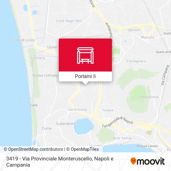 Mappa 3419 - Via Provinciale Monteruscello