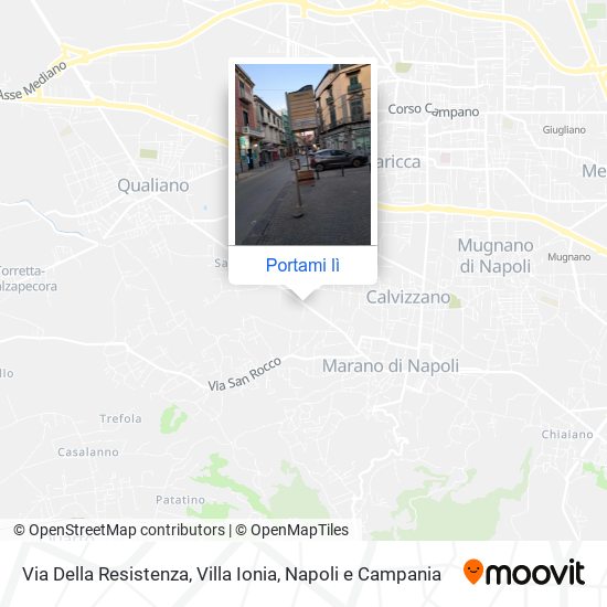 Mappa Via Della Resistenza, Villa Ionia