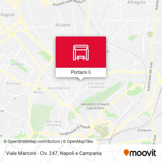 Mappa Viale Marconi - Civ. 247