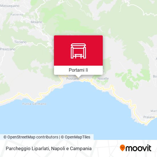 Mappa Parcheggio Liparlati