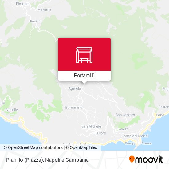 Mappa Pianillo (Piazza)