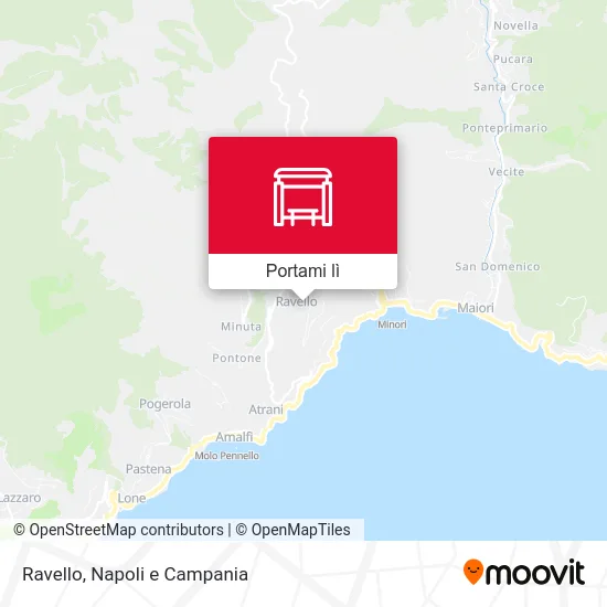 Mappa Ravello